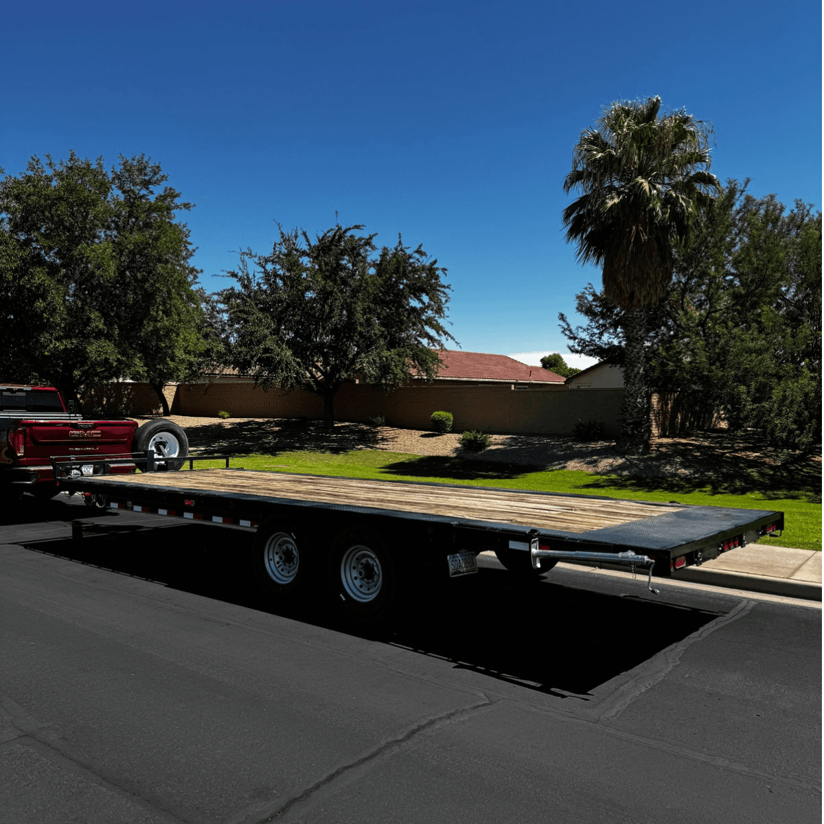 24ft Deckover Flatbed