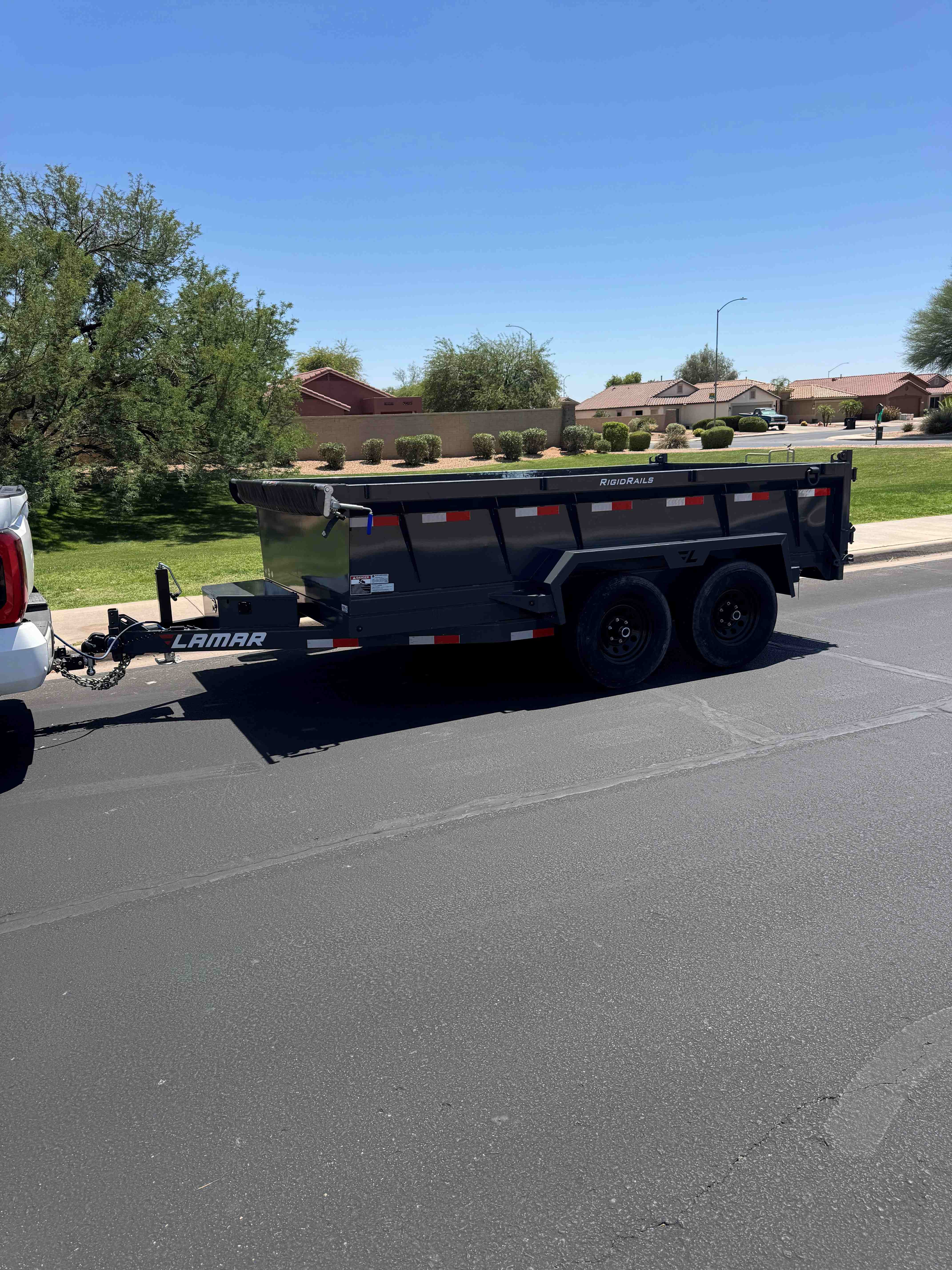 12ft Lamar Dump Trailer