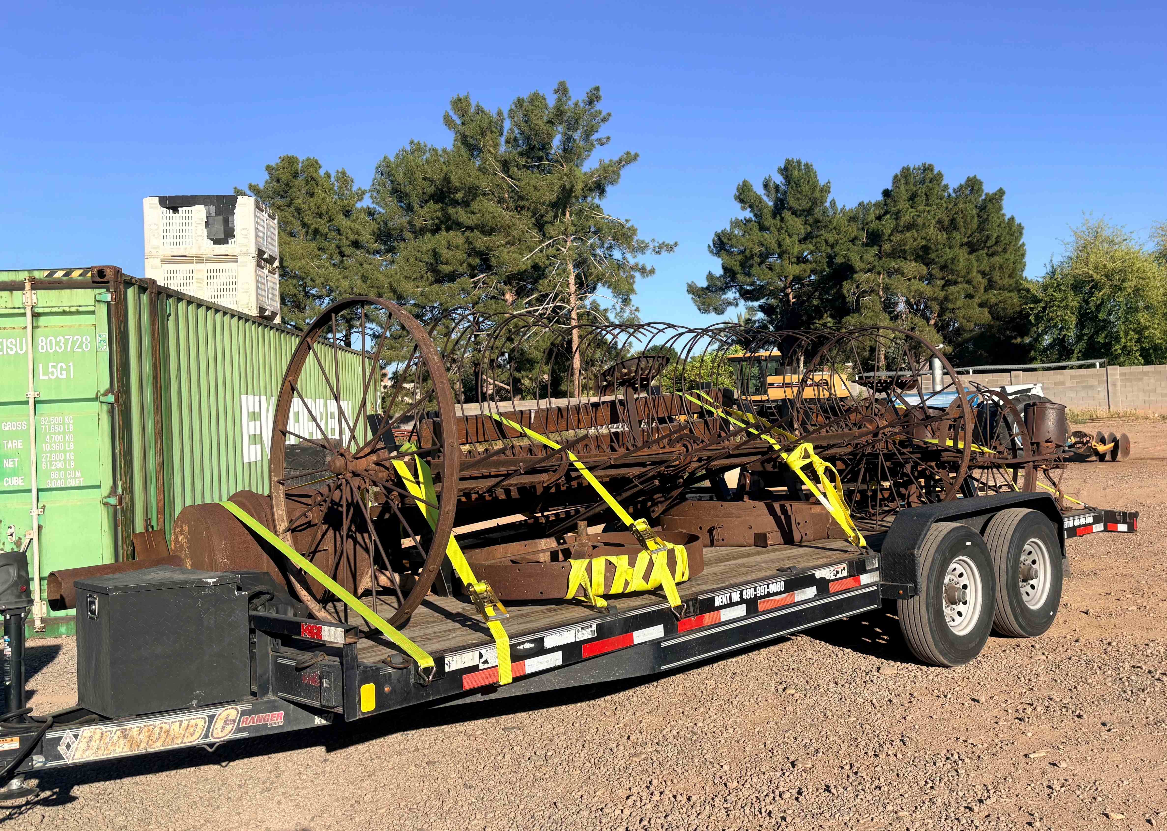 22ft Equipment Trailer